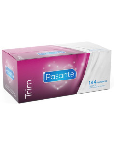 PASANTE CONDOMS TRIM CLOSER FIT CAJA 144 UNITS