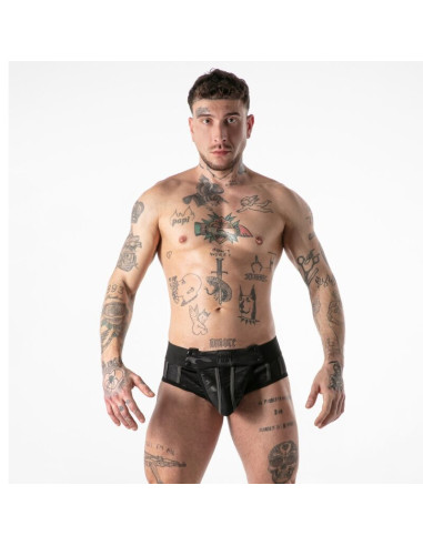 LOCKER GEAR FULL MILITARY ACCESS JOCK BRIEF BLACK S