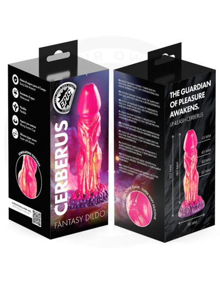 EPIC CERBERUS DILDO MYTHOLOGICAL FIRE