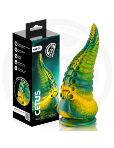 EPIC CETUS GREEN TENTACLE DILDO LARGE SIZE