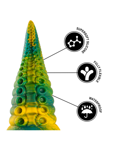 EPIC CETUS DILDO GREEN TENTACLE SMALL SIZE