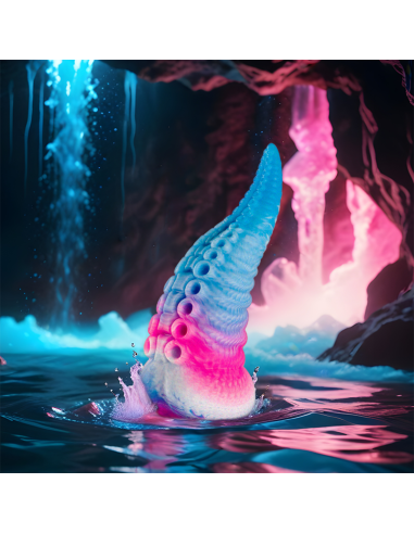 EPIC PHORCYS BLUE TENTACLE DILDO SMALL SIZE