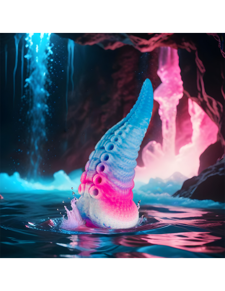 EPIC PHORCYS BLUE TENTACLE DILDO SMALL SIZE
