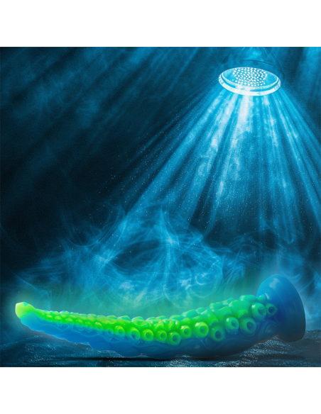 EPIC SCYLLA FLUORESCENT THIN TENTACLE DILDO LARGE SIZE