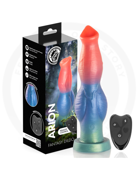 EPIC ARION DILDO SYMPHONY OF PLEASURE RECHARGEABLE REMOTE CONTROL