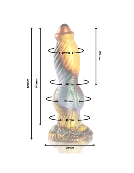 EPIC PHOENIX DILDO THE RESURGENCE OF PLEASURE RECHARGEABLE REMOTE CONTROL