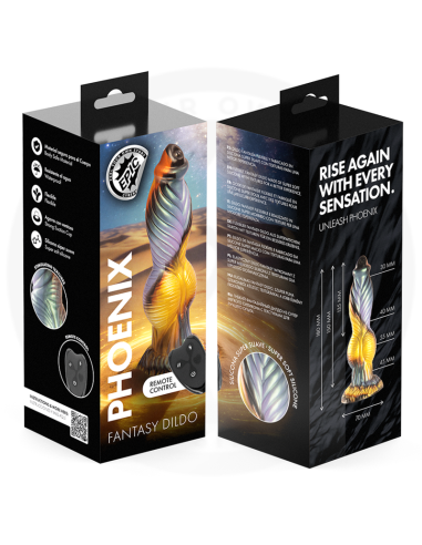 EPIC PHOENIX DILDO THE RESURGENCE OF PLEASURE RECHARGEABLE REMOTE CONTROL