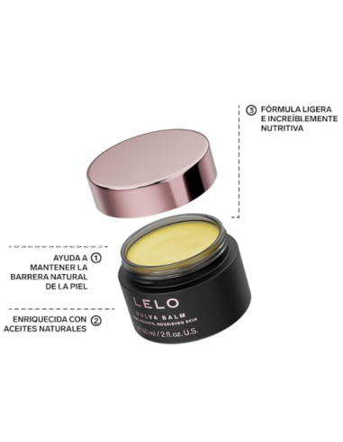 LELO VULVA BALM SOOTHING MOISTURIZER FOR THE EXTERNAL INTIMATE AREA