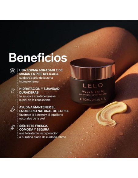 LELO VULVA BALM SOOTHING MOISTURIZER FOR THE EXTERNAL INTIMATE AREA