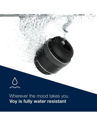 ARCWAVE VOY MALE STROKER WITH 8 PRESSURE SETTINGS BLACK 10 ML LUBRICANT INCLUDED