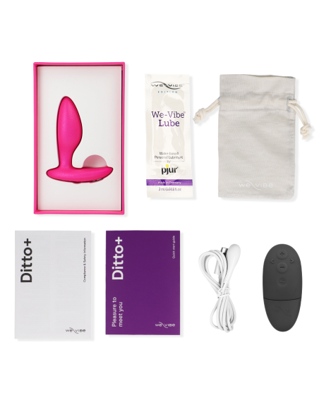 WE VIBE DITTO ANAL PLUG VIBRATOR PINK