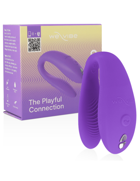 WE VIBE SYNC GO DUAL STIMULATOR VIOLET
