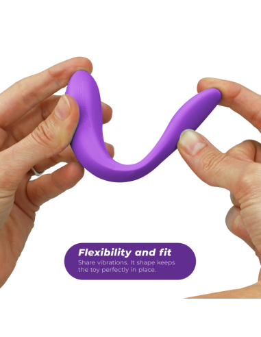 WE VIBE SYNC GO DUAL STIMULATOR VIOLET