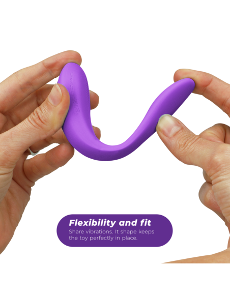 WE VIBE SYNC GO DUAL STIMULATOR VIOLET