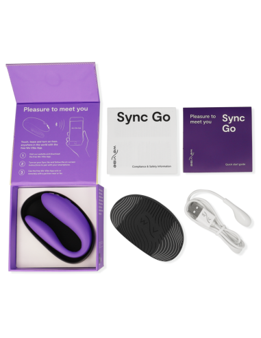 WE VIBE SYNC GO DUAL STIMULATOR VIOLET
