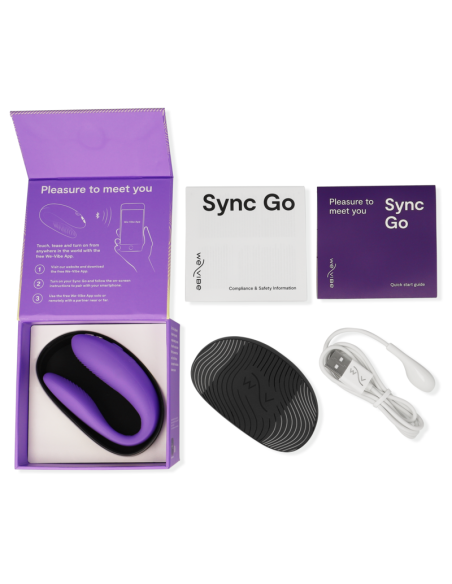 WE VIBE SYNC GO DUAL STIMULATOR VIOLET