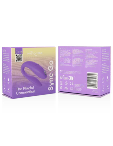WE VIBE SYNC GO DUAL STIMULATOR VIOLET