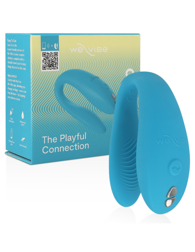 WE VIBE SYNC GO DUAL STIMULATOR TURQUOISE