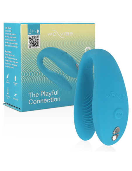 WE VIBE SYNC GO DUAL STIMULATOR TURQUOISE