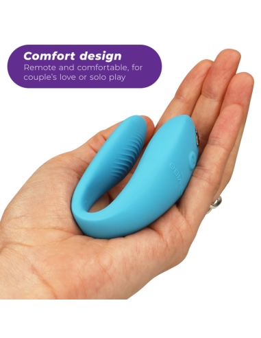 WE VIBE SYNC GO DUAL STIMULATOR TURQUOISE