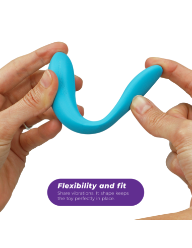 WE VIBE SYNC GO DUAL STIMULATOR TURQUOISE