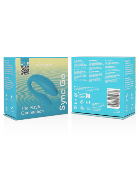 WE VIBE SYNC GO DUAL STIMULATOR TURQUOISE