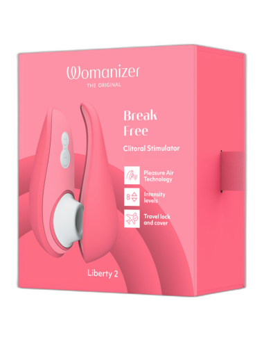 WOMANIZER LIBERTY 2 CLITORIS STIMULATOR SUCTION PINK