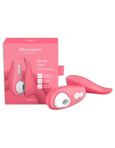 WOMANIZER LIBERTY 2 CLITORIS STIMULATOR SUCTION PINK