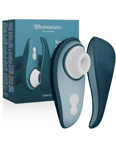 WOMANIZER LIBERTY 2 CLITORIS STIMULATOR SUCTION BLUE