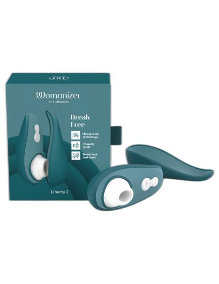 WOMANIZER LIBERTY 2 CLITORIS STIMULATOR SUCTION BLUE