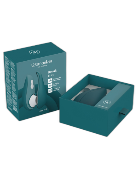 WOMANIZER LIBERTY 2 CLITORIS STIMULATOR SUCTION BLUE