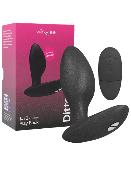WE VIBE VECTOR BLACK PROSTATE MASSAGER