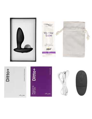 WE VIBE VECTOR BLACK PROSTATE MASSAGER
