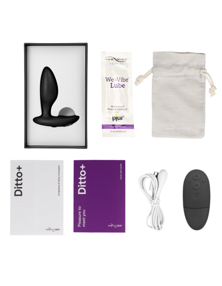 WE VIBE VECTOR BLACK PROSTATE MASSAGER