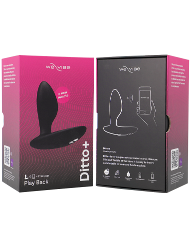 WE VIBE VECTOR BLACK PROSTATE MASSAGER