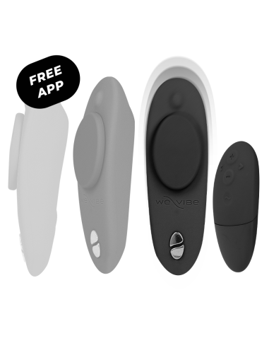 WE VIBE MOXIE BLACK CLITORAL VIBRATOR