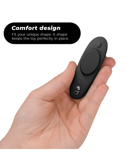 WE VIBE MOXIE BLACK CLITORAL VIBRATOR