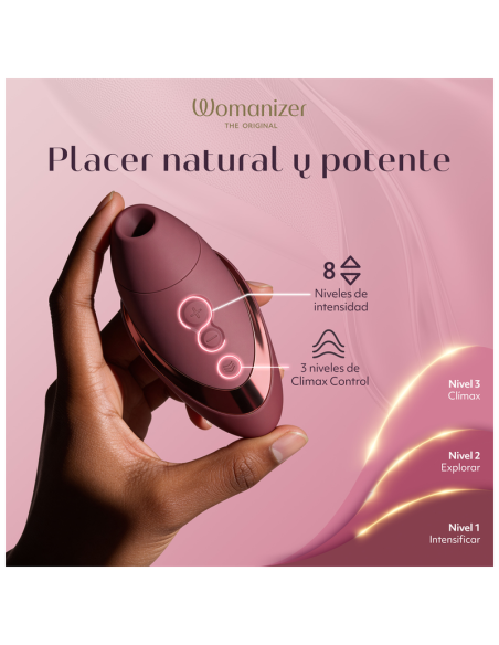 WOMANIZER NEXT LIBERTY 3D PLEASURE AIR CLITORAL STIMULATOR BORDEAUX