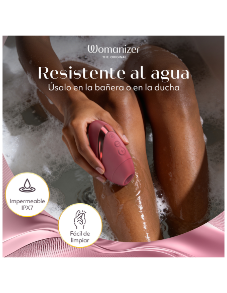 WOMANIZER NEXT LIBERTY 3D PLEASURE AIR CLITORAL STIMULATOR BORDEAUX