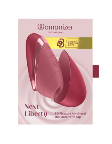 WOMANIZER NEXT SUCTION CLITORAL STIMULATOR 14 INTENSITY LEVELS BORDEAUX