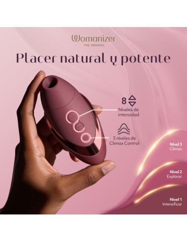 WOMANIZER NEXT SUCTION CLITORAL STIMULATOR 14 INTENSITY LEVELS BORDEAUX