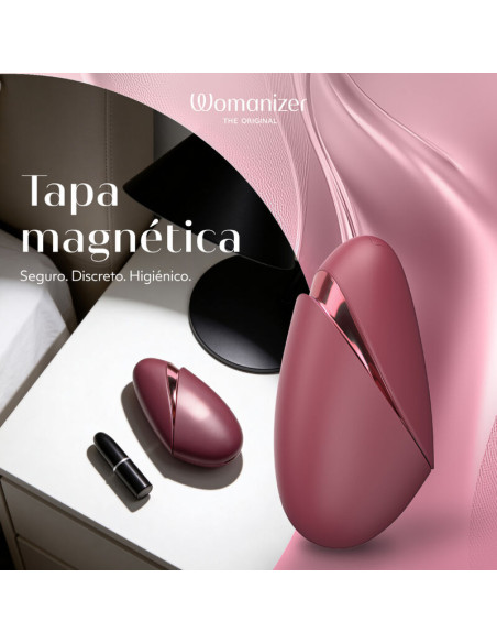 WOMANIZER NEXT SUCTION CLITORAL STIMULATOR 14 INTENSITY LEVELS BORDEAUX