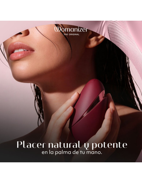 WOMANIZER NEXT SUCTION CLITORAL STIMULATOR 14 INTENSITY LEVELS BORDEAUX