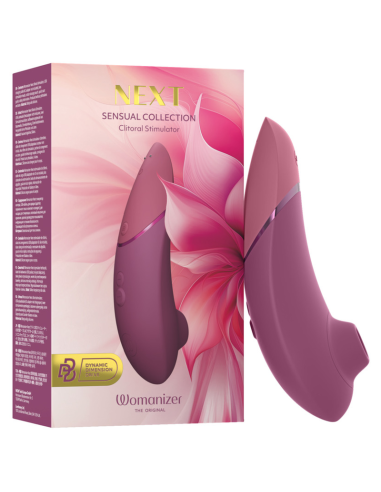 WOMANIZER NEXT SUCTION CLITORAL STIMULATOR 14 INTENSITY LEVELS DUSKY PINK