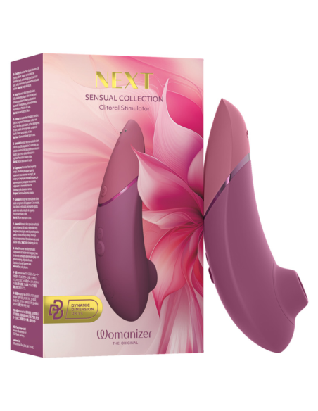 WOMANIZER NEXT SUCTION CLITORAL STIMULATOR 14 INTENSITY LEVELS DUSKY PINK