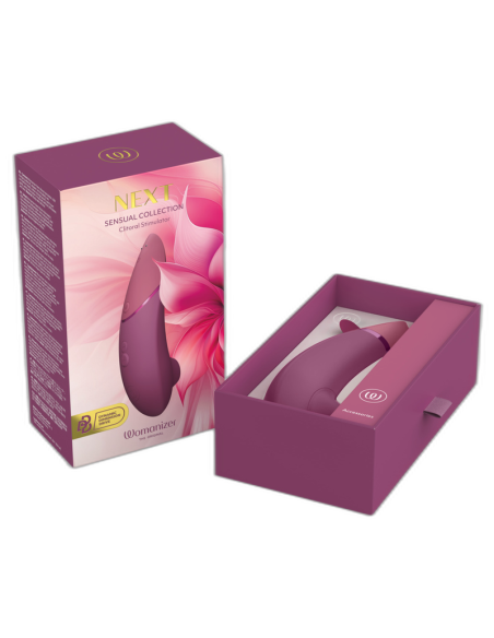 WOMANIZER NEXT SUCTION CLITORAL STIMULATOR 14 INTENSITY LEVELS DUSKY PINK