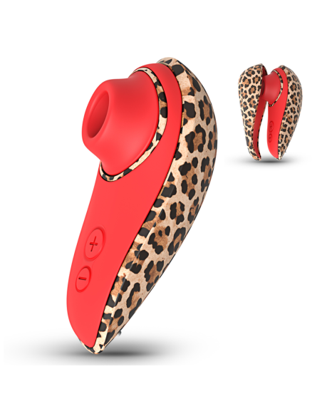 WOMANIZER LIBERTY 2 SUCTION CLITORAL STIMULATOR 8 INTENSITY LEVELS LEOPARD PRINT