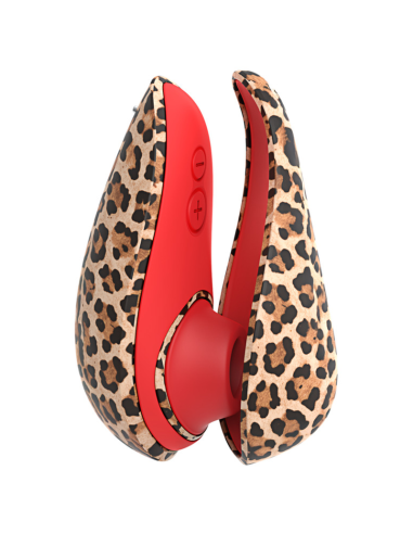 WOMANIZER LIBERTY 2 SUCTION CLITORAL STIMULATOR 8 INTENSITY LEVELS LEOPARD PRINT