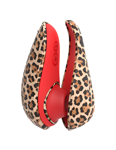 WOMANIZER LIBERTY 2 SUCTION CLITORAL STIMULATOR 8 INTENSITY LEVELS LEOPARD PRINT