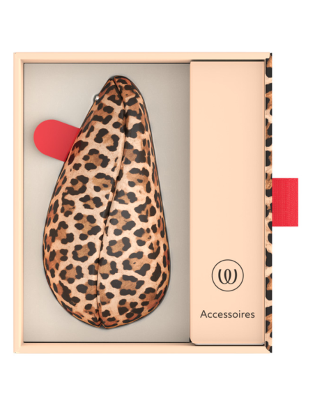 WOMANIZER LIBERTY 2 SUCTION CLITORAL STIMULATOR 8 INTENSITY LEVELS LEOPARD PRINT